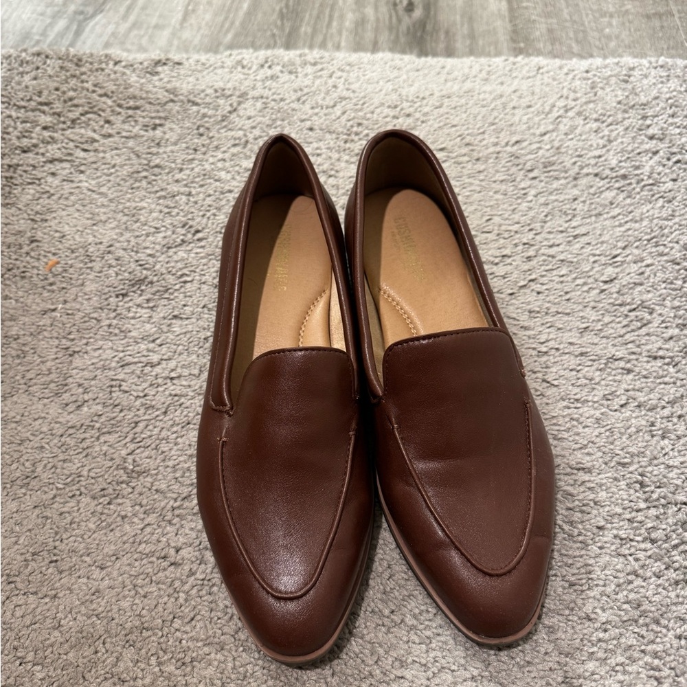 Brown Leather women’s loafers